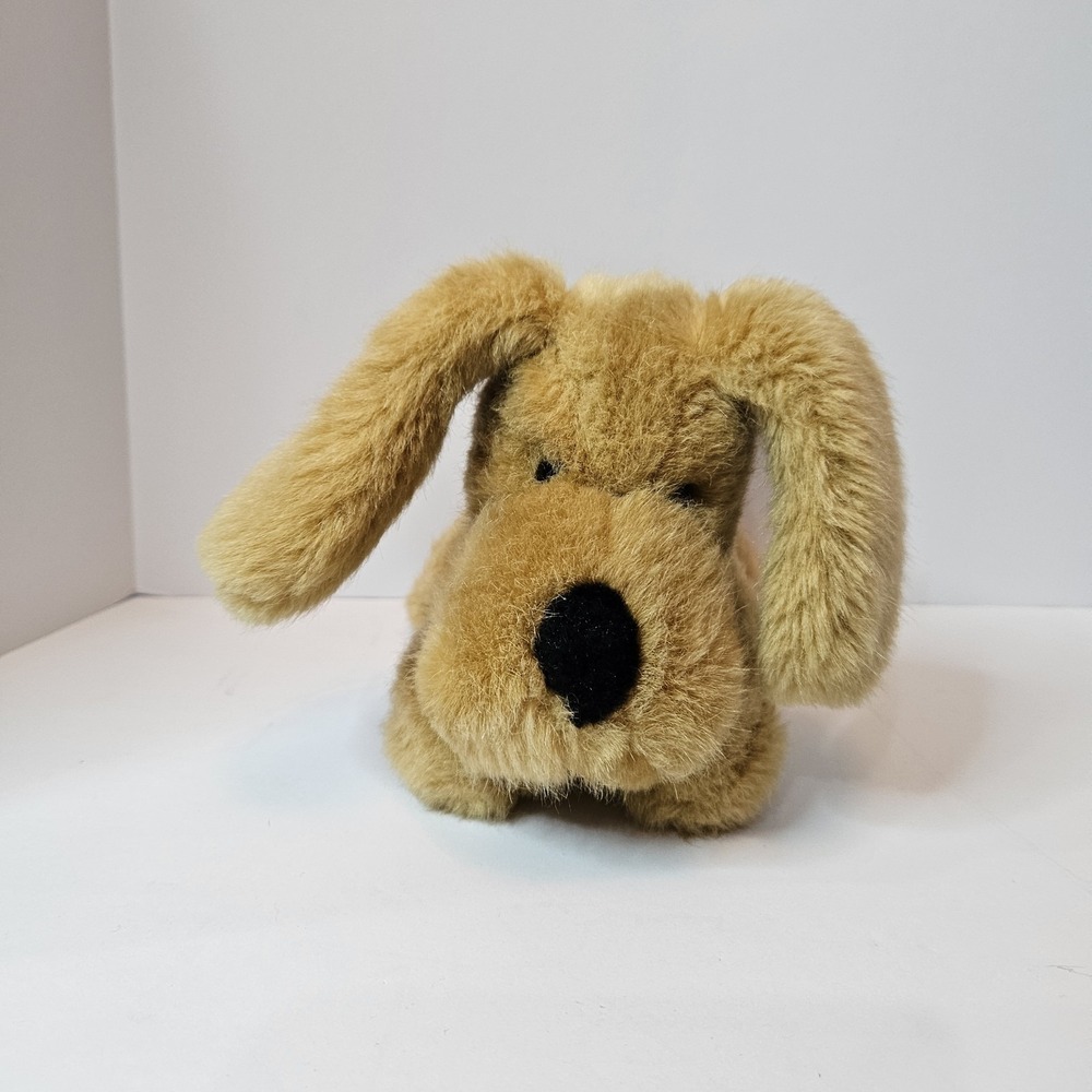 VTG Luigi Amani Golden Retriever Dog Plush Yellow Lab Toy Korea 10" Stuffed